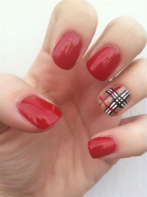 nails burberry design|burberry nail strips.